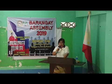 State of Barangay Address