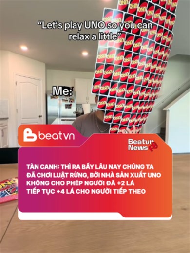 Hóa ra bấy lâu nay mình chơi sai luật, mà kệ #beatvn #beatnetwork | Uno