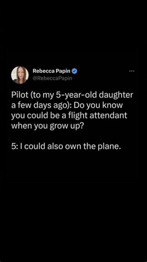 she plans to own the plane | Subscribe for more #motivation 😊👍