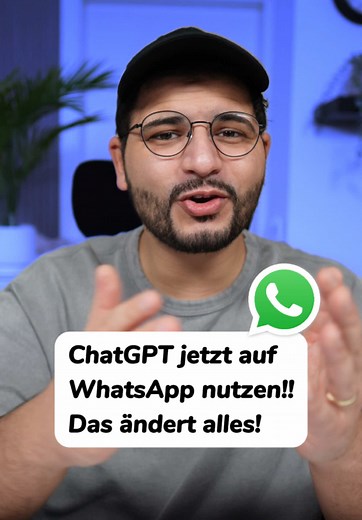 ChatGPT auf WhatsApp: Einfach und Geil!