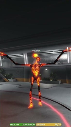 MAGMA SIREN HEAD IN ROBLOX: SCP Monster Roleplay