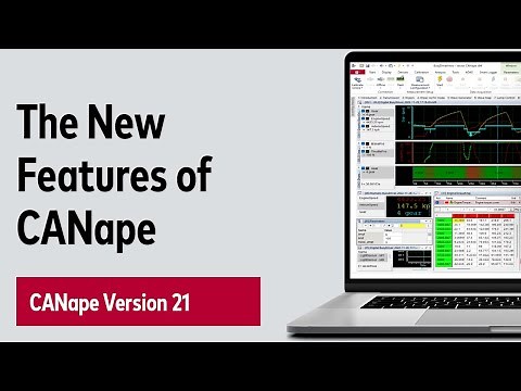 The New Features of CANape 21