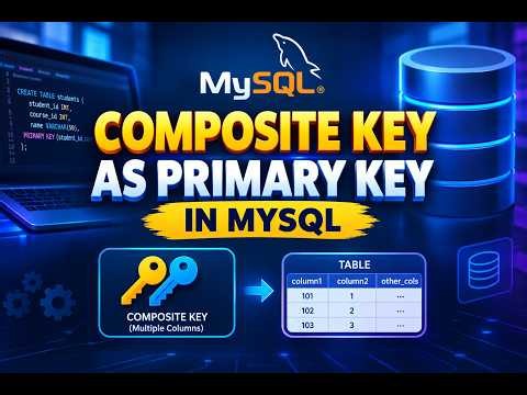 Primary Key In Mysql | Composite Key In Mysql