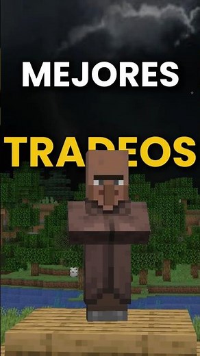 The BEST TRADING of the villagers #minecraft