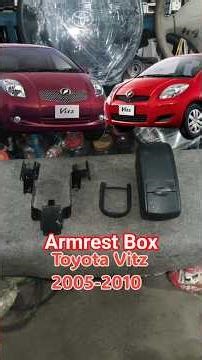 Toyota Vitz 2005-2010 Armrest Console Box - Shah Nafees Traders #VitzReviewArmrestConsole #Vitzcar