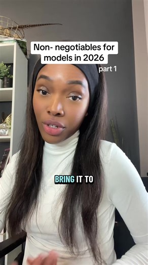 Model fam - in 2026, these are the things that’s an absolute NON negotiable. btw, Modelshop has all of the resources you need to slay the game this year (all on sale for $10 for the new year 👀) my Model Review one-on-one consultations are available. Sign ups are closing on Jan 4. Everything you need is linked in my bio. #model #modeling #modeltips #howtomodel #fyp