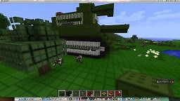 Redstone shooting tank! Minecraft Map