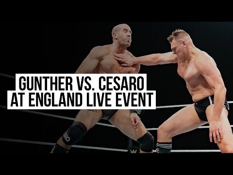 Gunther and Cesaro clash in unseen Live Event match: From the WWE Vault