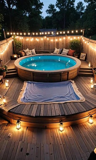 13K views · 147 reactions | Idea de piscina de madera para tu patio | Piscinas Casa | Facebook