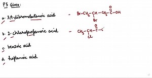 SOLVED:Draw the condensed structural formulas for a and 𝐛 and… | Numerade