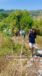 334K views · 2.5K reactions | Today Phuket tourist bus falls off mountain | Thailand_map | Facebook