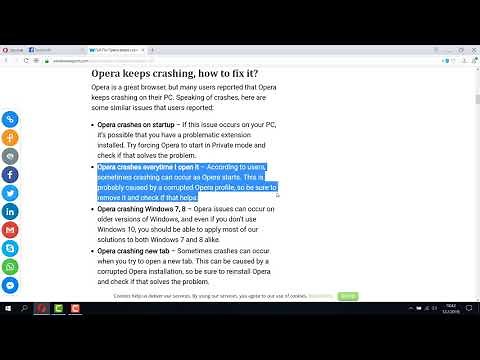 How to Fix Opera Crashing in Windows 10 (Corrupted Opera profile problem) EASY Tutorial