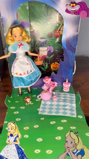Enchanted Dill 💕 Disney Dolls and More on Instagram: "Alice Disney Story Doll - Alice in Wonderland 💙☕️🫖🐱🎀 @disneystore found at Disney Springs @DisneyStore‬ #aliceinwonderland #alice #disney #madhatter #wonderland #art #cheshirecat #whiterabbit #queenofhearts #lewiscarroll #timburton #cosplay #johnnydepp #love #disneyland #alicenelpaesedellemeraviglie #halloween #disneygram #aliceaupaysdesmerveilles #artist #teaparty #alicenopaisdasmaravilhas #wereallmadhere #edwardscissorhands #illustrati