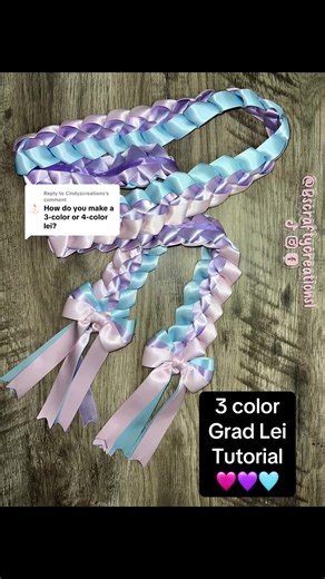 3 Color Grad Lei Tutorial: Step-by-Step Guide