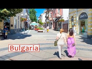 BURGAS TODAY. Bulgaria in 4K HDR. Walk Through the Amazing City