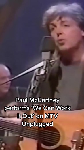 Paul McCartney MTV Unplugged Performance 1991