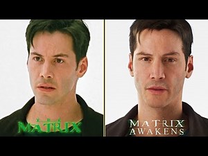 The Matrix Awakens vs Movie Graphics Comparison (Movie Vs Game) UE5