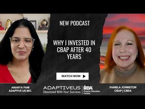 Why I Invested in CBAP After 40 Years - Pamela Johnston | CBAP, CBDA