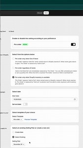 How to Notify Customers When a Product Becomes Available for Preorder on Shopify