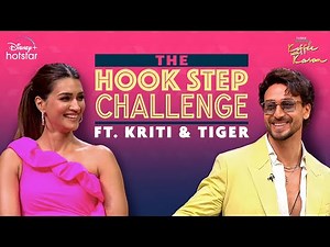 The Hook Step challenge Ft. Kriti & Tiger | Hotstar Specials Koffee with Karan | DisneyPlus Hotstar
