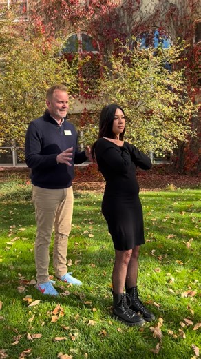 We promise to catch you if you fall 💛 Click the link in our bio to apply to UCCS today! 🏔️ | UCCS