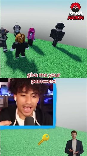 Don't FALL for This Robux SCAM! (Password Revealed) #shorts