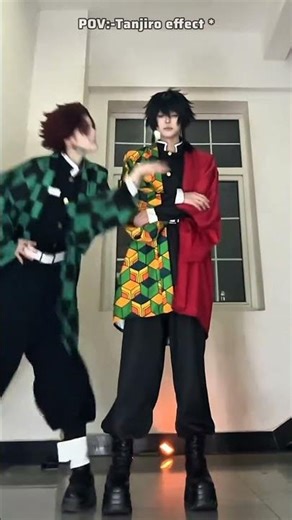 (giyu and tanjiro is so cute)and the last one touch my heart absolutely effect of Tanjiro #shorts✨🧿