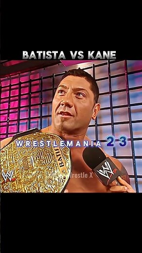Batista vs Kane 🥶| Batista Defeated Kane ☠️| Smackdown 2007 🥵 Edit