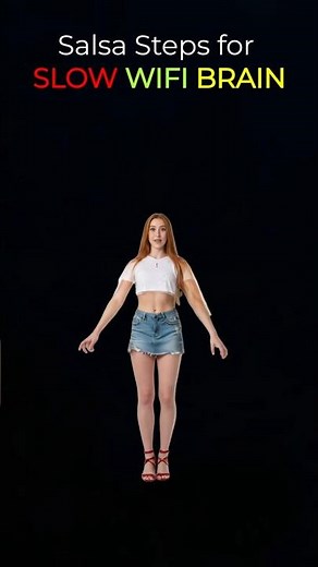 How redheads dance Salsa