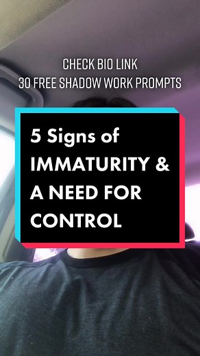 #shadowwork #innerwork #shadowworktips #innerchildhealing #maturity #immaturity #spiraldynamics #control
