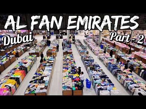 Best Fashion Store in Dubai | Al Fan Emirates Walking tour| Affordable Shopping – Part 2 in 4K