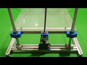 DIY Z Axis Slide Stage Homemade Z Aluminum Profile Screw Table Linear Machine 3