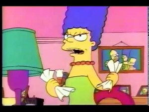 The Simpsons Syndication Promo (1995): “Itchy & Scratchy & Marge“ (S02E09) (30 second)