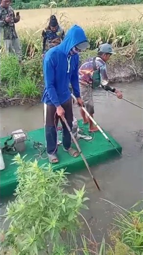 naik perahu gabus cari ikan #fishing