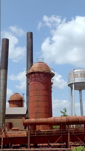 America’s Haunted Steel Factory? 😳 Sloss Furnaces Secrets in Birmingham, Alabama.