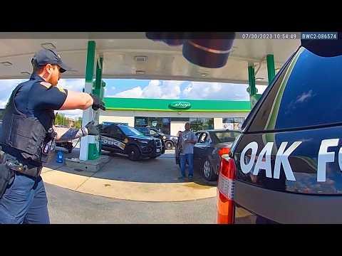 Armed Man Won't Put His Gun Down