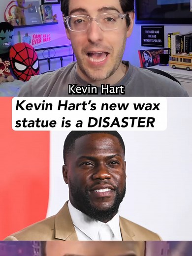 Kevin Hart Roasts His Hilariously Bad Wax Figure