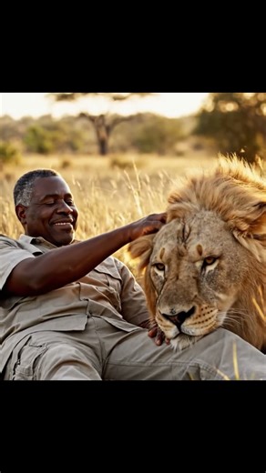 Man Cuddling Lion | Save the Nature | Save the Animals | Forest