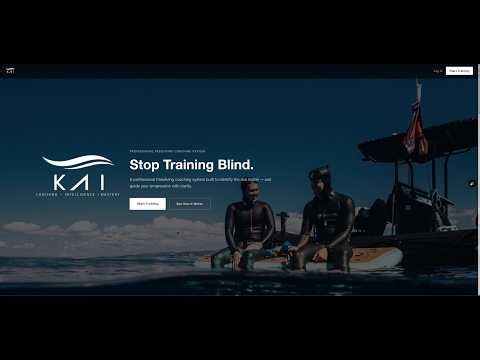 Introducing KAI | The Future of Freediving Training and Coaching