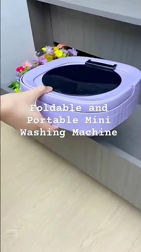 Foldable Washing Machine #MiniWashingMachine #FoldingWasher #LaundryHack #ShopeeFinds #SmartHome