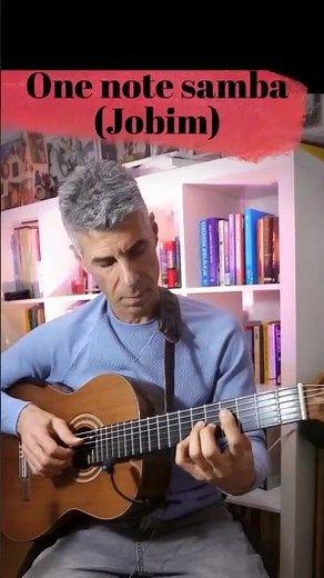 “One note samba”(Jobim) #bossanova #guitar #guitarcover #guitarchords
