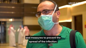 WATCH: Two pilgrims taking part in this year's restricted Hajj season - due to COVID-19 precautions taken by Saudi Arabia - share their experiences on arrival. https://arab.news/m7pv9 | Arab News