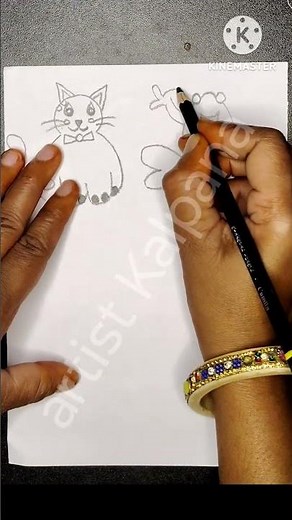 How to draw different types of Animals drawing | easy step by step talant drawing✍️ art work drawing