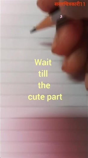 Easy Cute Anime Animal Drawing | Chibi Art Tutorial#trending