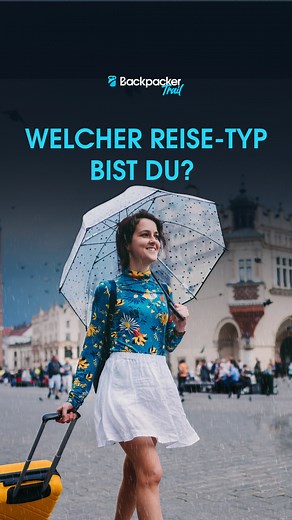 Na? Was bist du? Zähle deine Buchstaben: MEISTENS A = 💼 LUXURY TRAVELER Reich aber langweilig 😂 MEISTENS B = 🎒 KLASSISCHER BACKPACKER Perfekte Balance! MEISTENS C = 🌍 HARDCORE BACKPACKER Budget