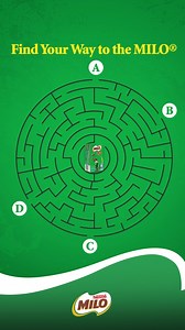 Did you solve the maze? If you did, then you're A-MAZE-ING!​ ​ #MILO #energytogofurther #MovewithMILO | MILO Caribbean