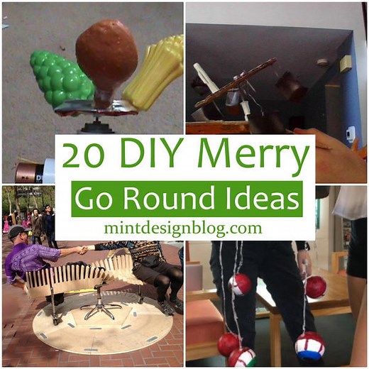 20 DIY Merry Go Round Ideas For Kids