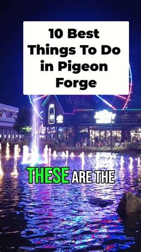 💬 👉 Best Things To Do Pigeon Forge #pigeonforge #attractions #smokymountains #tennessee #bestthings #bestvacation #unitedstates | TheSmokies.com