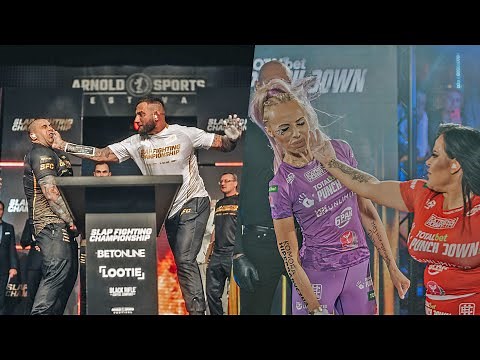 Crazy Knockouts and Weird Stuff! Slap Fighting Championship