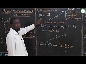 Cours - Quatrième - Mathématiques : Translation et vecteurs / Suite 1 / M. Ndour